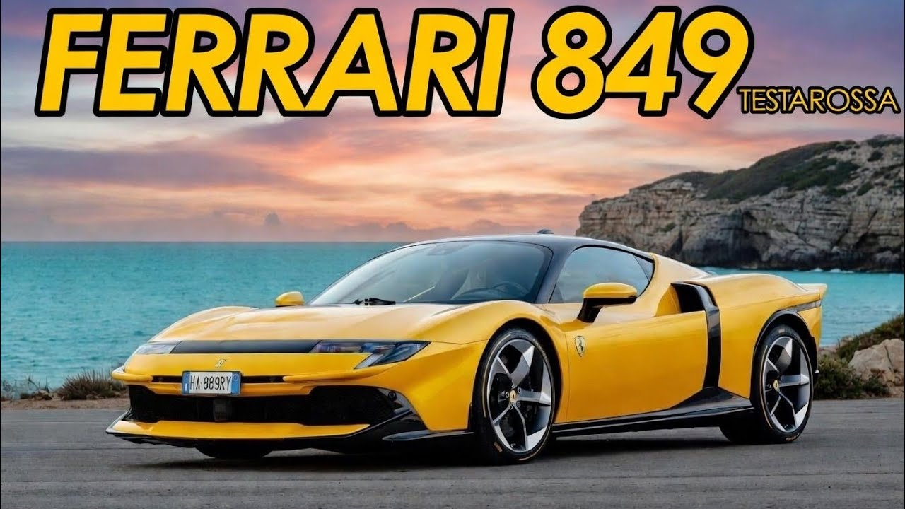 Ferrari 849 Tessterosa: 1,036 HP, 3 Motores Eléctricos y la Supercar que Piensa Antes que Tú