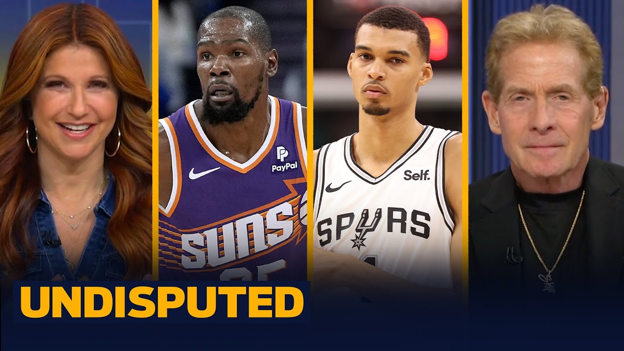 Victor Wembanyama scores career high 38 Pts, Spurs beat KD, Booker & Suns | NBA | UNDISPUTED