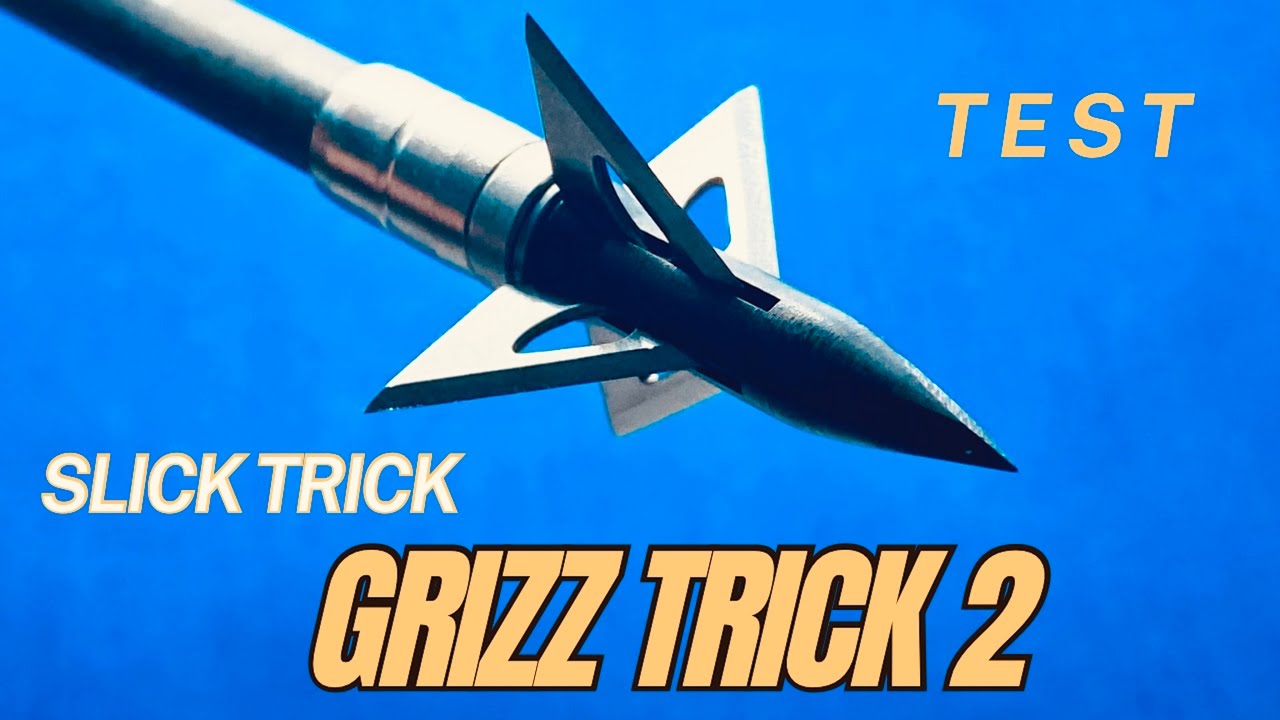 GRIZZTRICK 2, 125 gr Broadhead Test