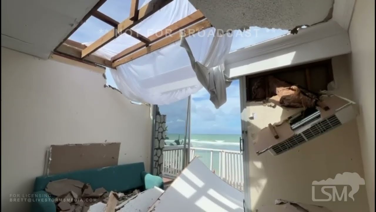 10-29-2025 Montego Bay, Jamaica - Destroyed Rooms - Debris - Cats of Catalonia