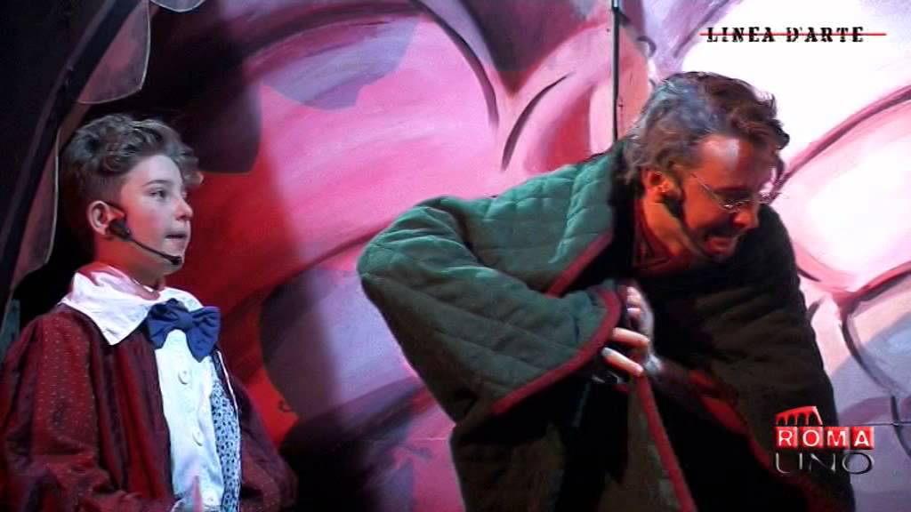 LINEA D'ARTE - PINOCCHIO al Teatro del TORRINO - PUNTATA 52 - ALESSIA FABIANI LUCA PIZZURRO