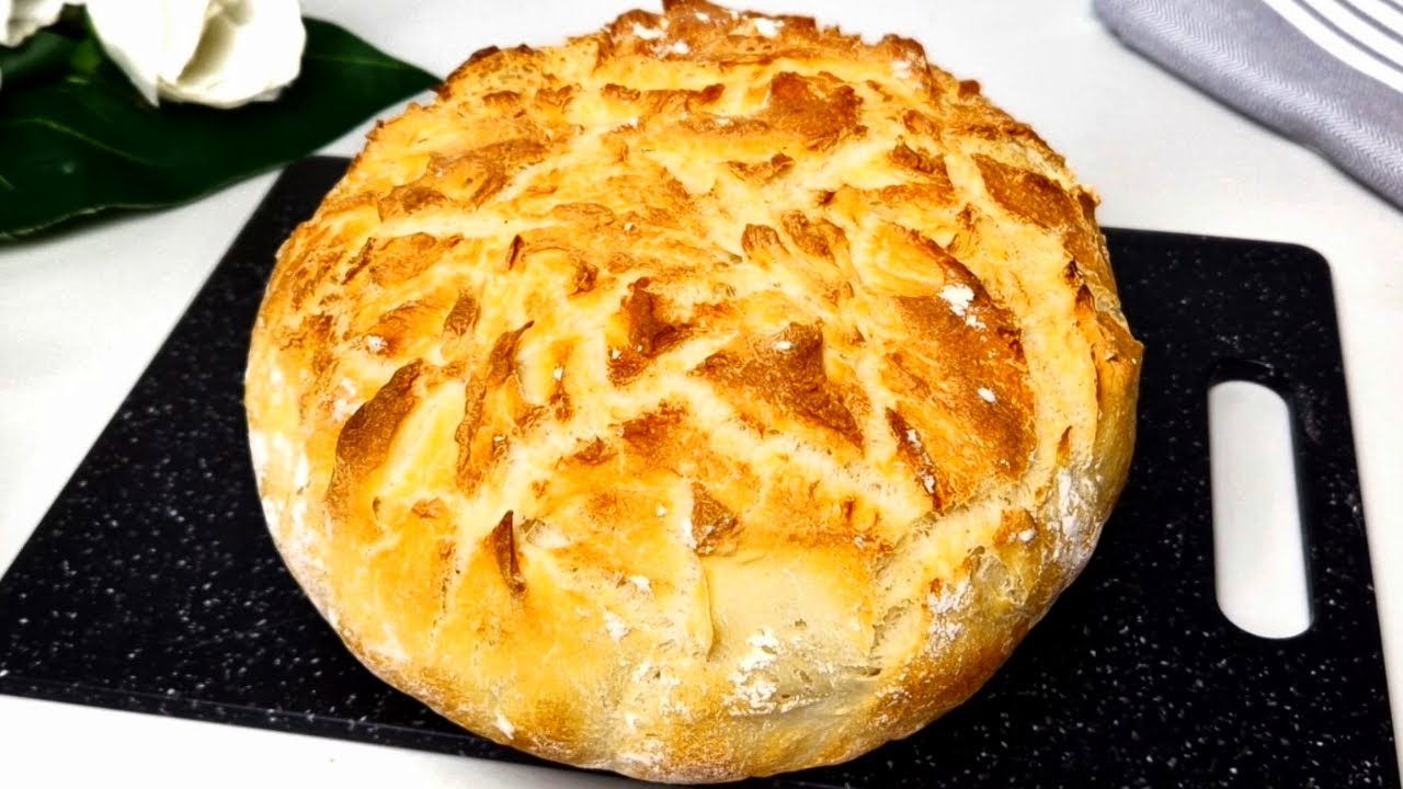 In nur wenigen Schritten ein Leckeres Brot Backen ! Joghurt Brot ganz lecker und einfach