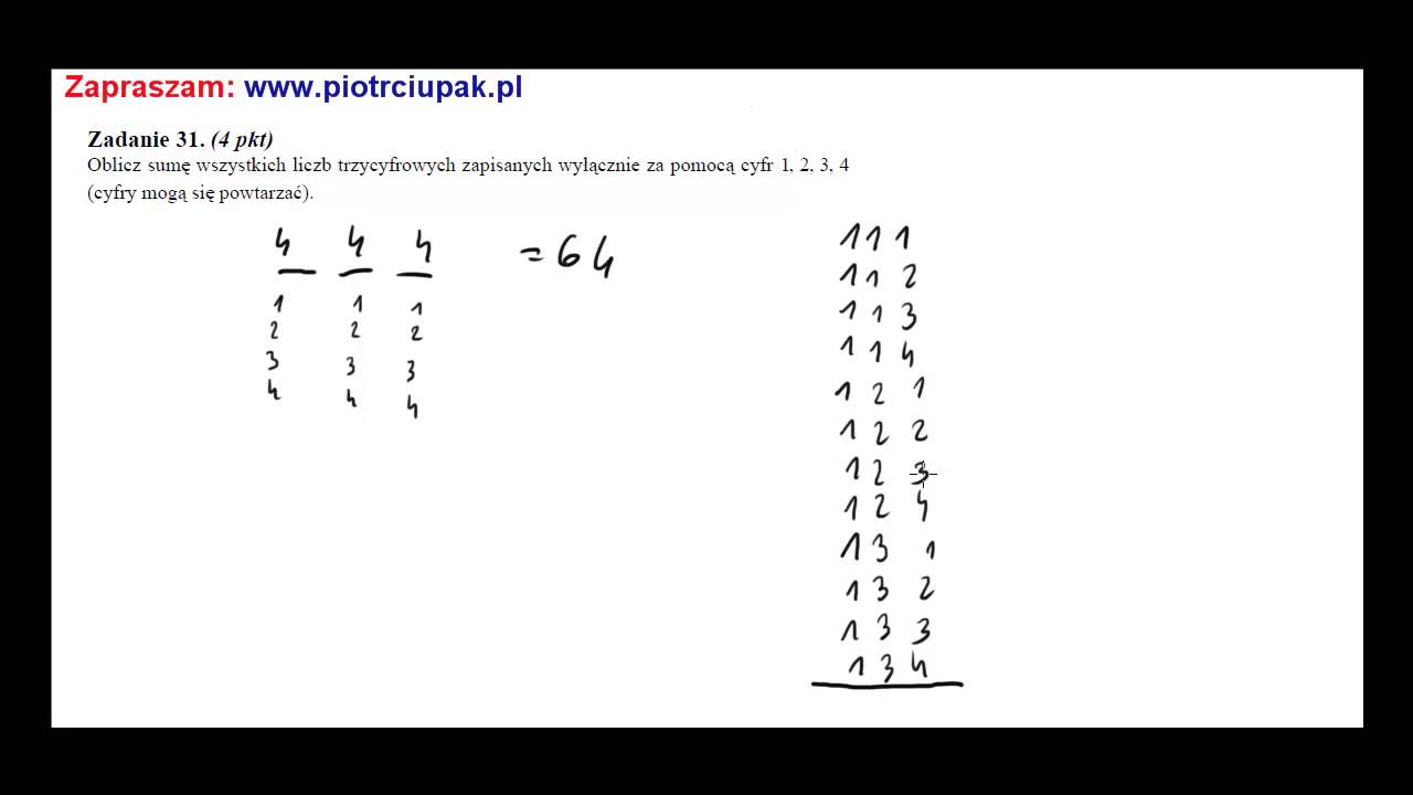 Zad 31 matura czerwiec 2011