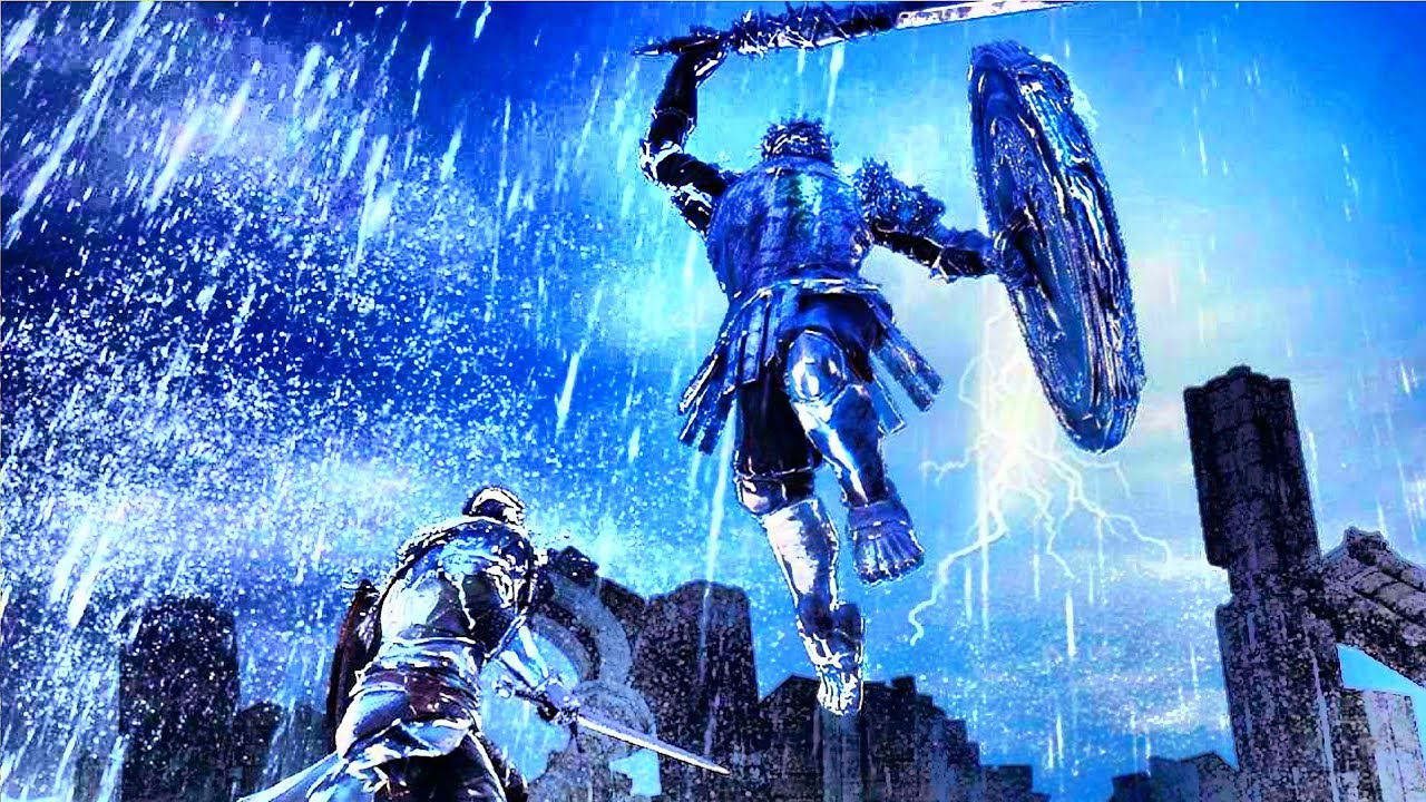 The Best Boss Fight In Dark Souls 2!!! (Looking Glass Knight)