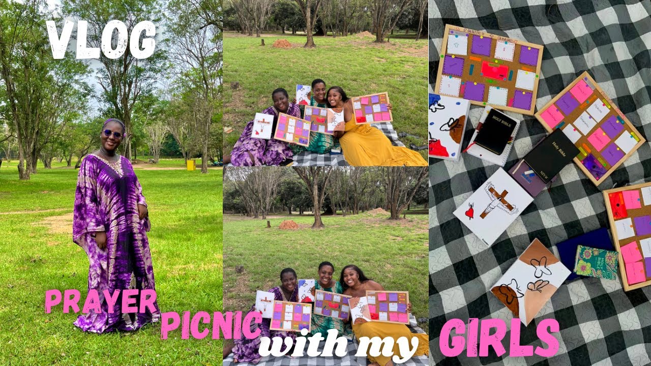 Prayer picnic with friends