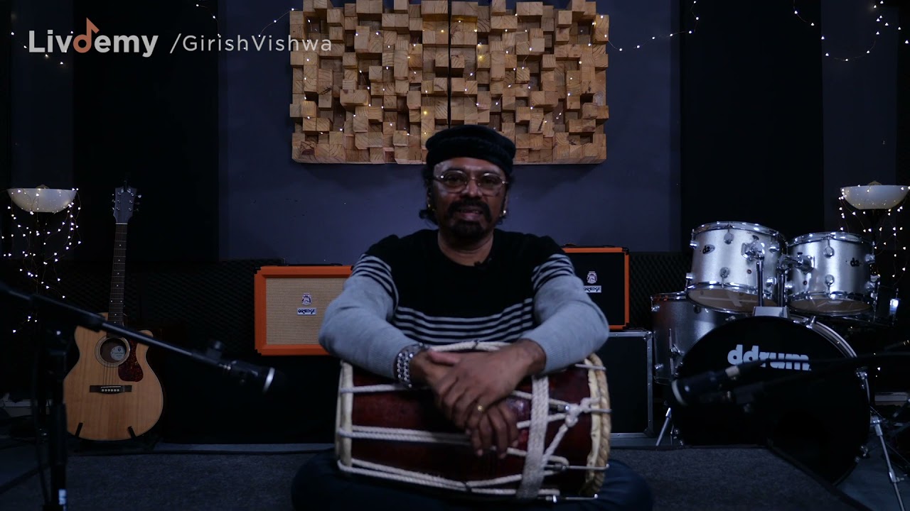 Dholak in Punjabi (Bhangra) and Marathi (Lavni) | Girish Vishwa | LivDemy