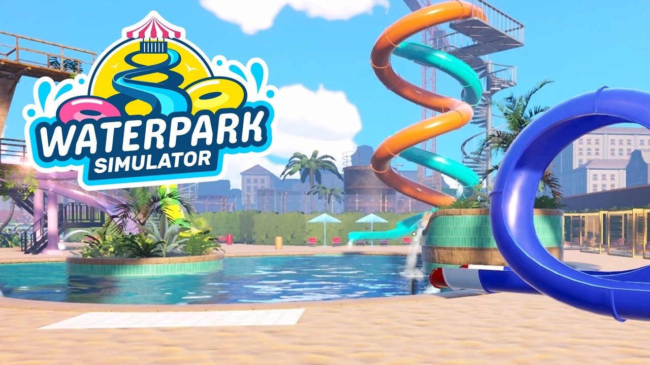 Waterpark Simulator - 22 - Transparent Slides Slap!
