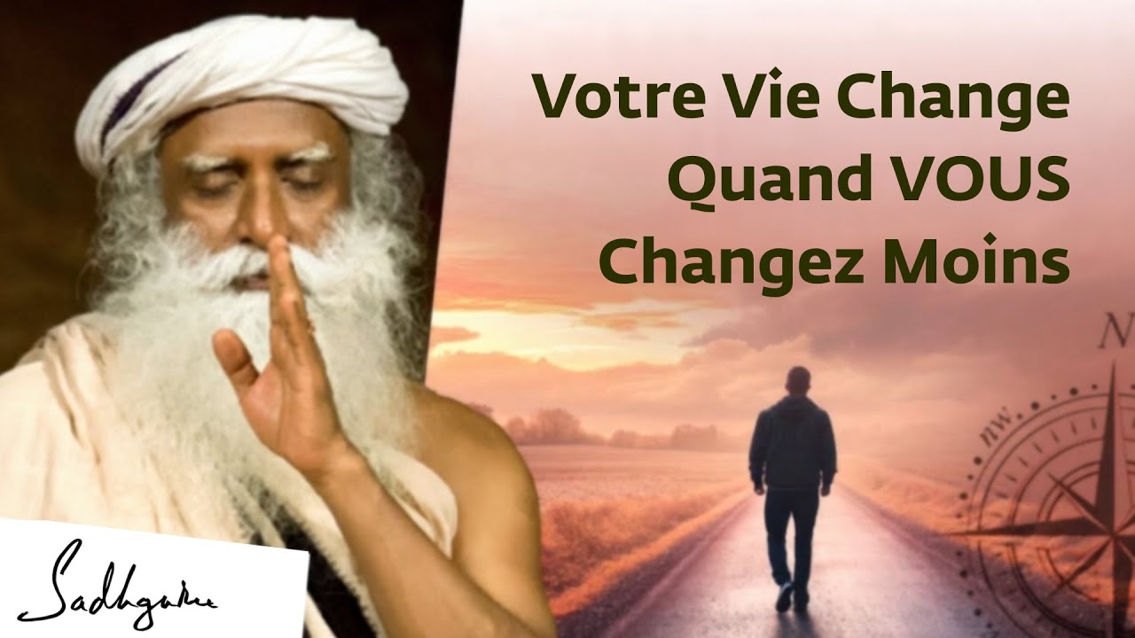 Pour faire un voyage, ne changez pas de direction.