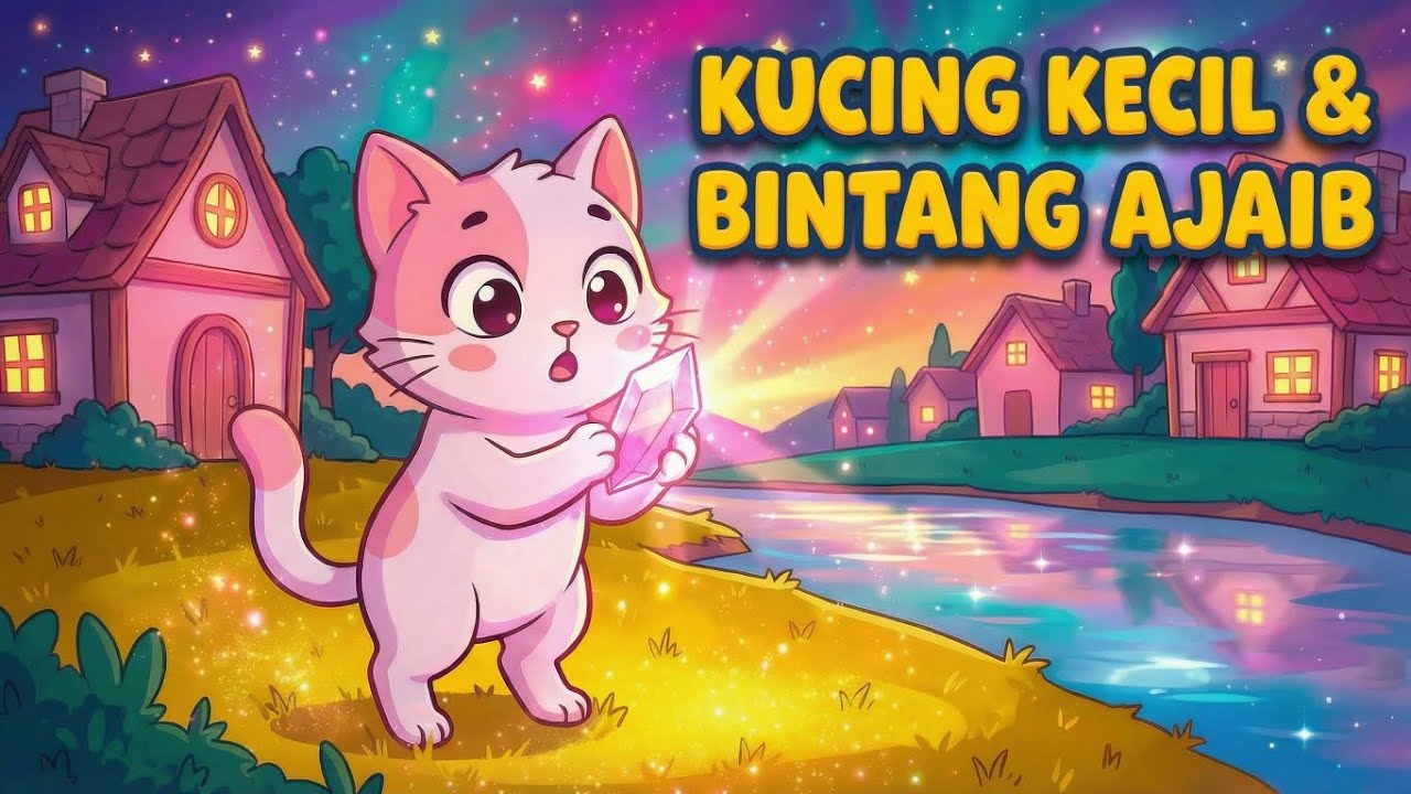Kucing Kecil & Bintang Ajaib | ANIMAKITA Cerita Anak