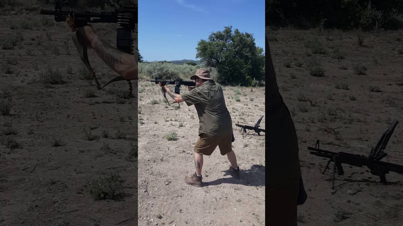 Shooting The Rhodie RPD at the ranch