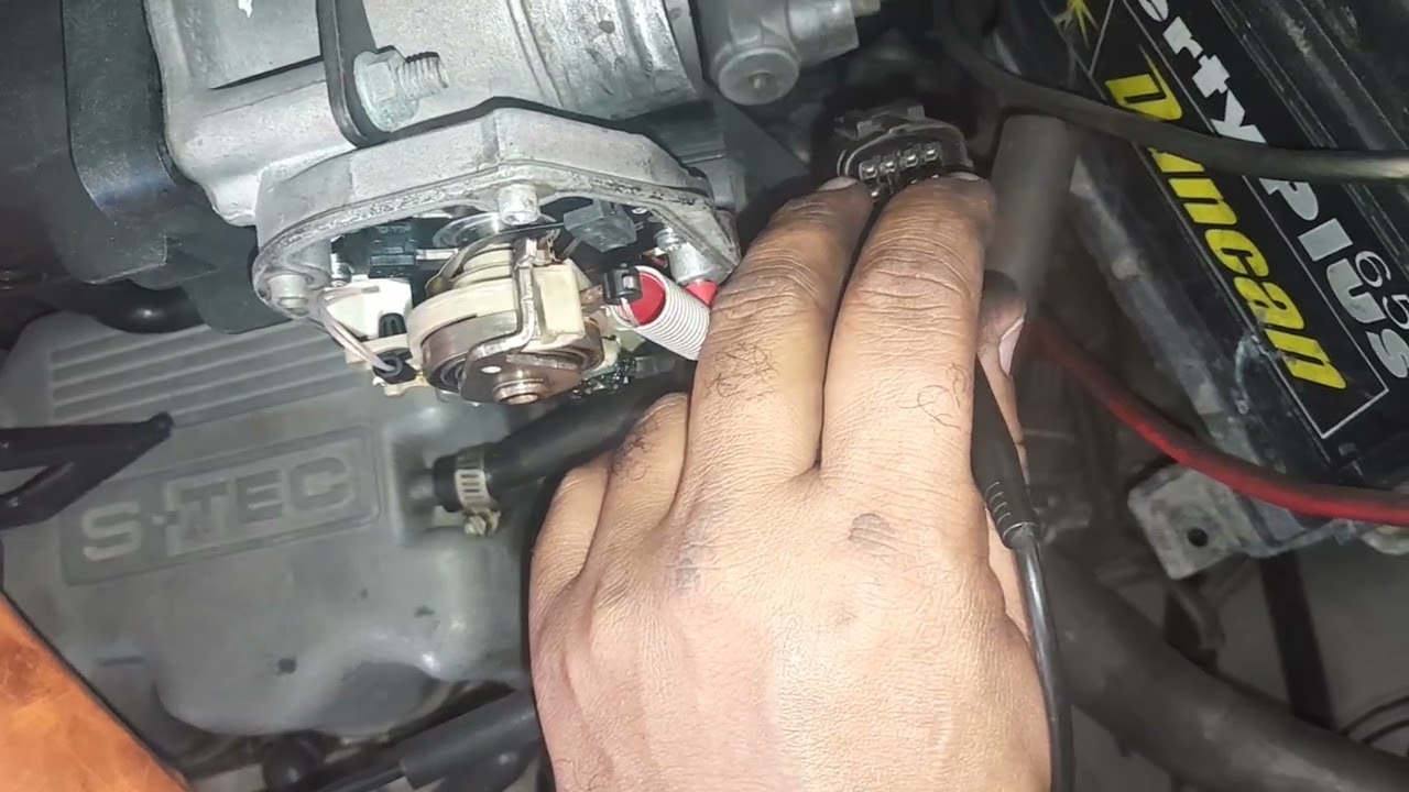 Chevrolet Spark 1.0L cuerpo de aceleración señales correctas.