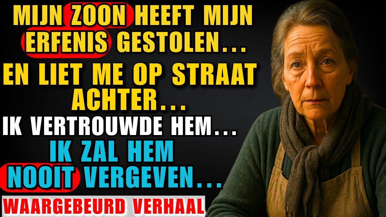 Mijn Zoon Stal Mijn Erfenis... en Zet Me Het Huis Uit