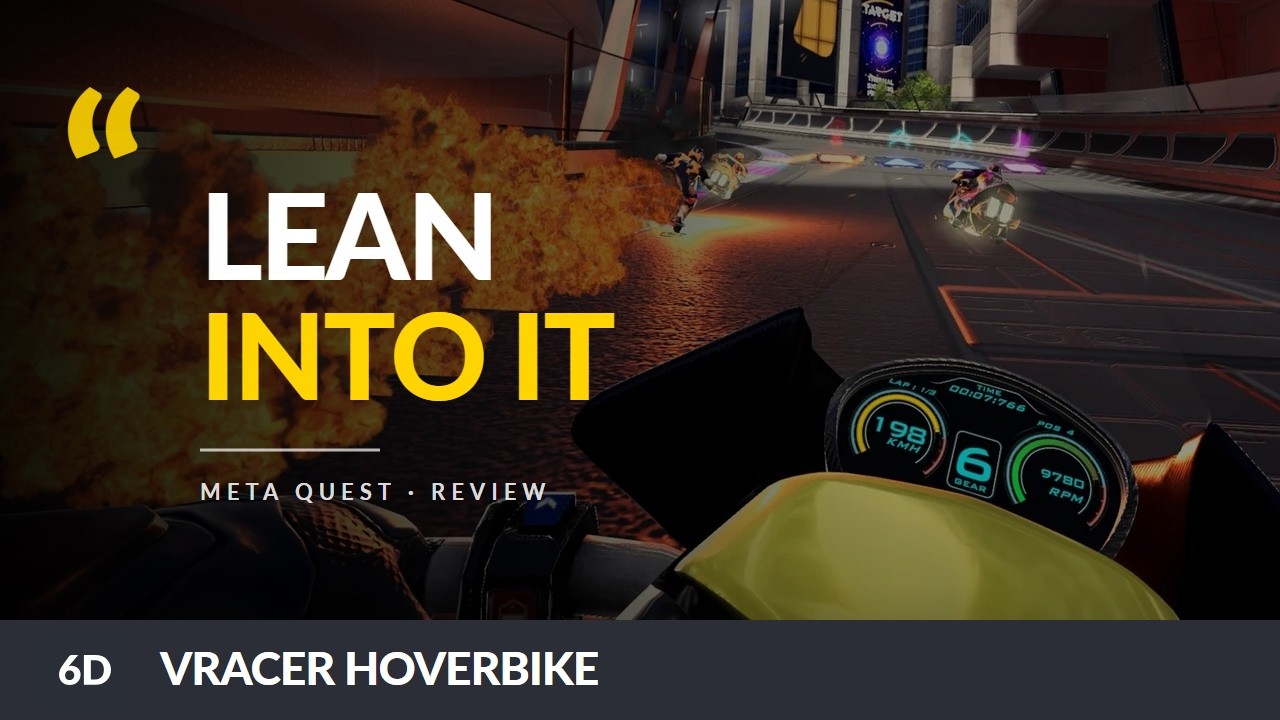 VRacer Hoverbike | Quest Racing nigdy nie był tak dobry | Recenzja