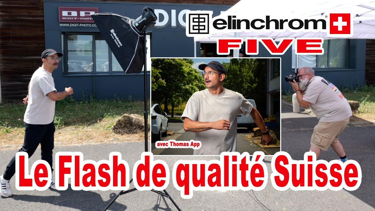 Essai Flash Elinchrom Five - EN FRANÇAIS