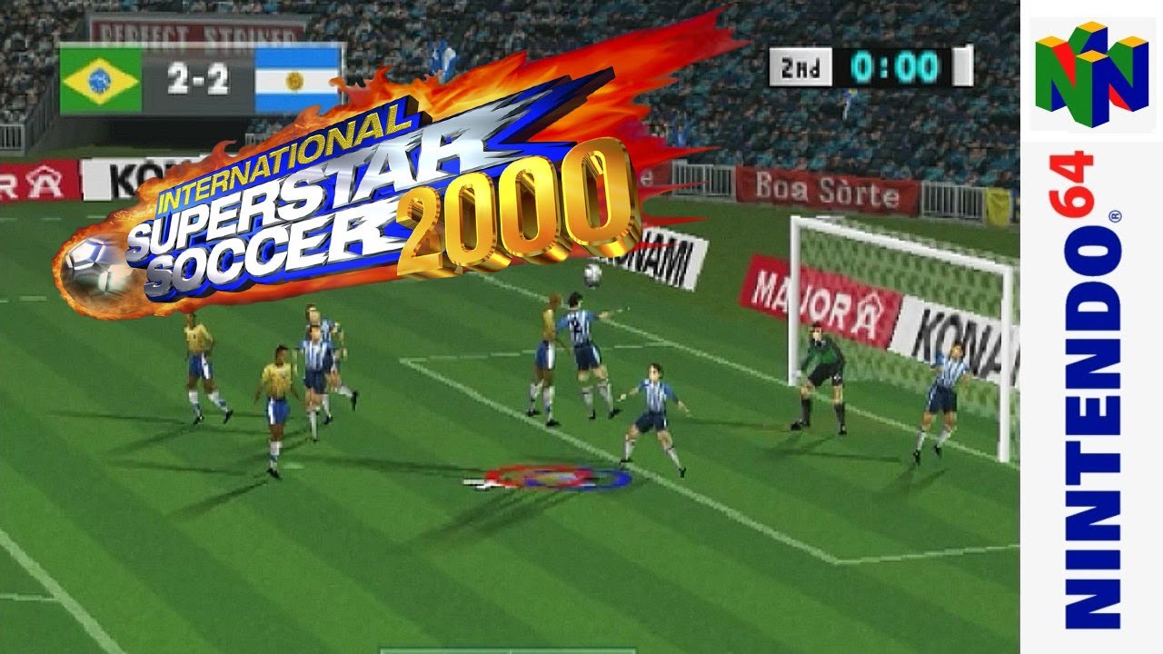 International Superstar Soccer 2000 - Nintendo 64 - Todos os scenarios com legendas.