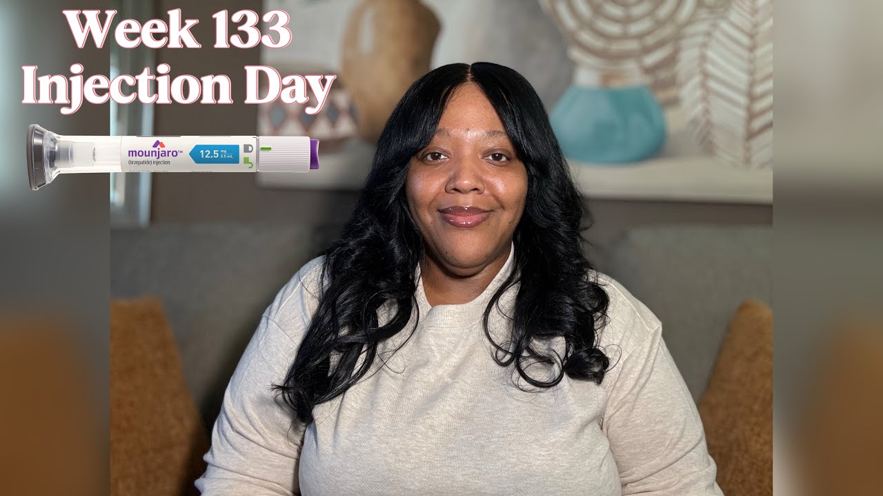 WEEK 133 | INJECTION DAY  | 12.5 MG MOUNJARO TIRZEPATIDE JOURNEY | LT ARM  | LIFE OF VIVI #mounjaro