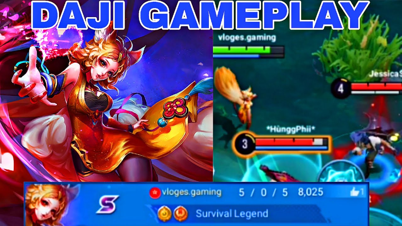 IS DAJI BEST MID LANE? WILL DAJI LEAD TO VICTORY? | HONOR OF KINGS GAMEPLAY