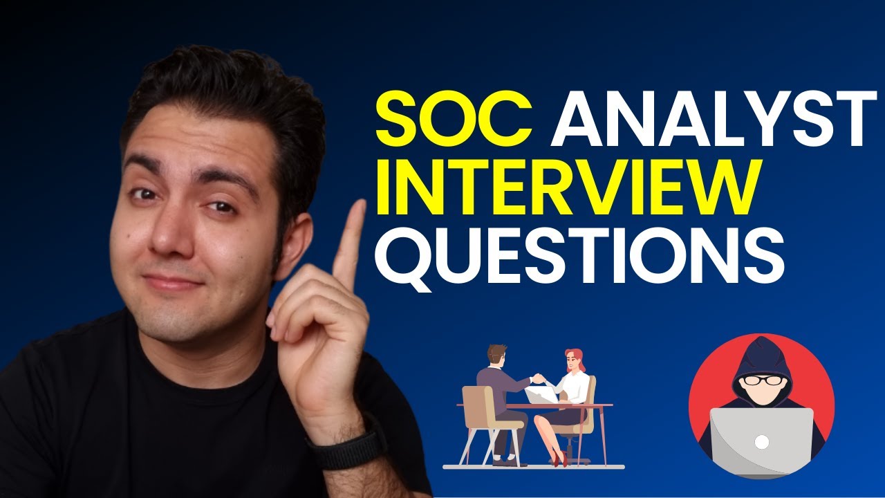 SOC Analyst Common Interview Questions and Answers 2025
