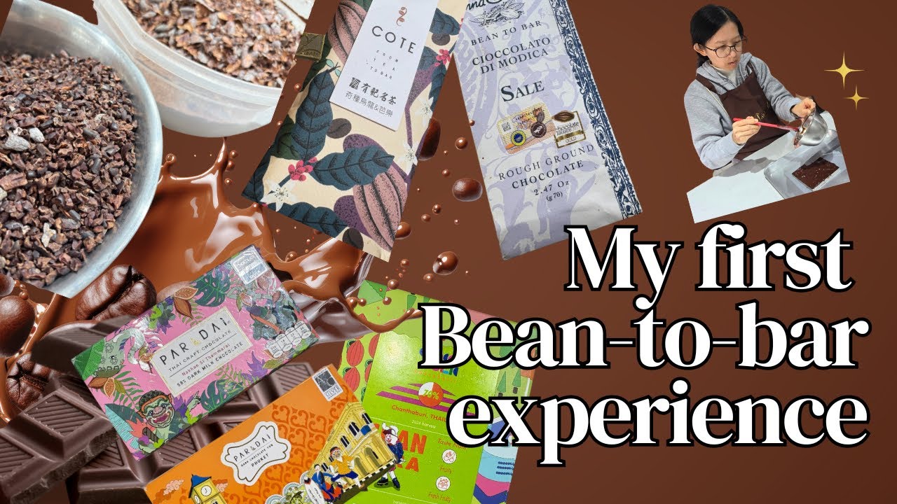 My first Bean-to-bar experience. #chocolate #handcraft #cacao #cacaobeans #hongkong #原豆 #朱古力 #工作坊