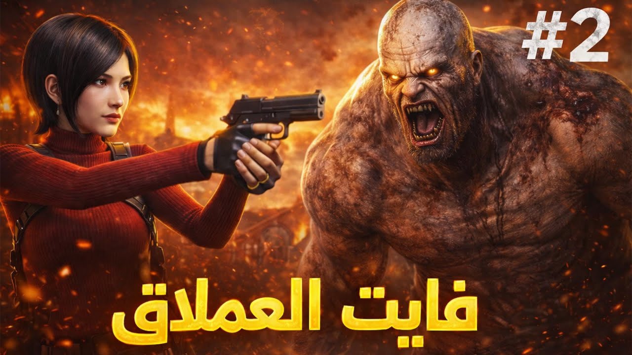 تم قتل الورع 🙂‍↕️ | تختيم ريزدنت إيفل ٤ ريميك افتراق الطرق صعوبة الهارد #2
