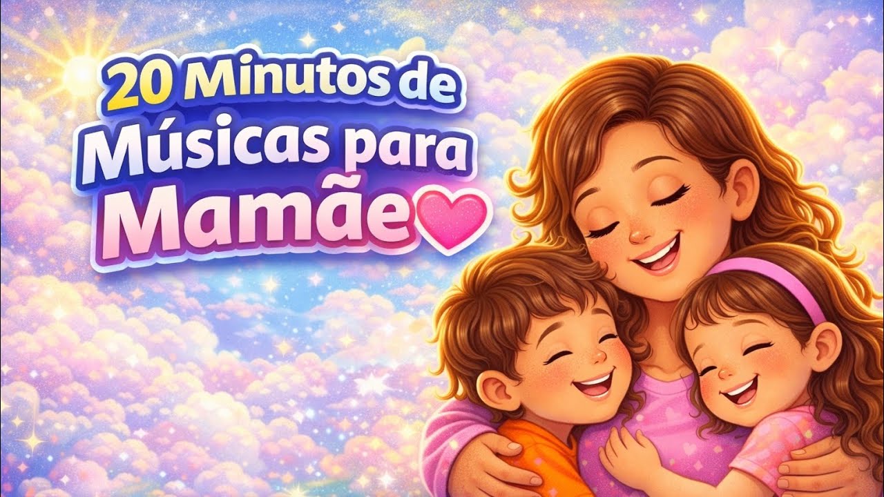 20 Minutos de Músicas para Mamãe 💖 | Canções Infantis de Amor e Carinho