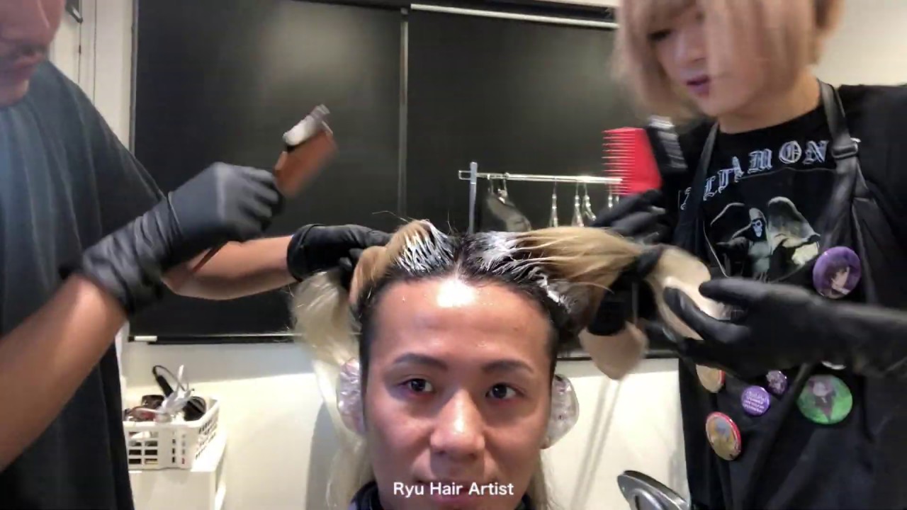 KYOGOKU☆ダークシルバー☆チタンシルバー☆ダブルカラー☆ヘアカラー☆salon ryu