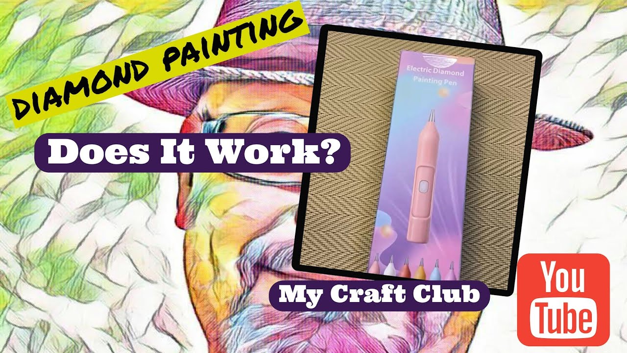 Testing The Cordless Vacuum Diamond Painting Pen From MyCraftClub!
