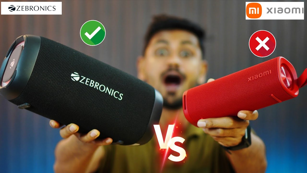 Xiaomi 30w speaker VS Zeb Sound Feast 85! Which is Louder? 🔥🔊