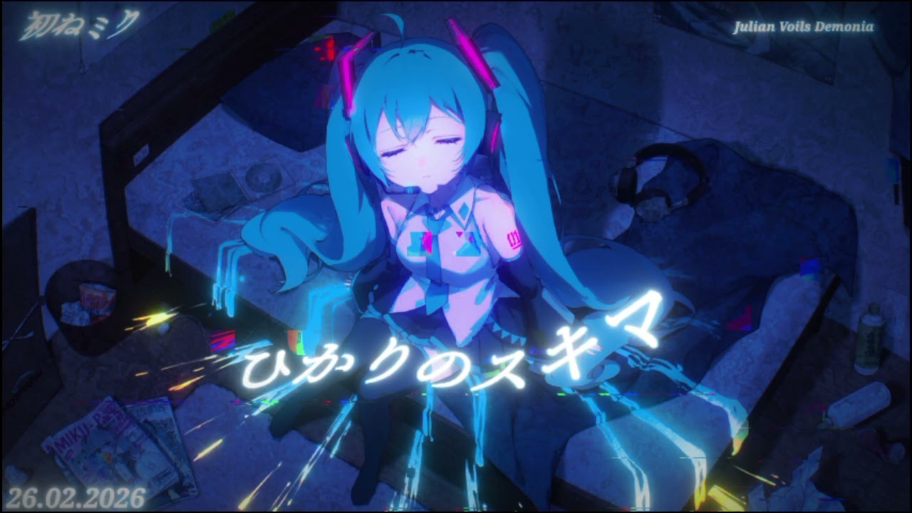 ひかりのスキマ feat. 初ねミク #music #hatsunemiku 