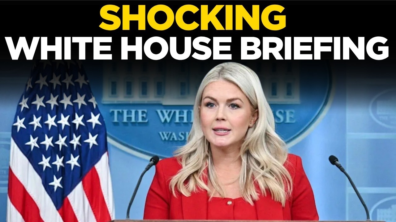 US News LIVE: Shockwaves at the White House, Karoline Leavitt&rsquo;s Explosive Briefing Stuns Reporters