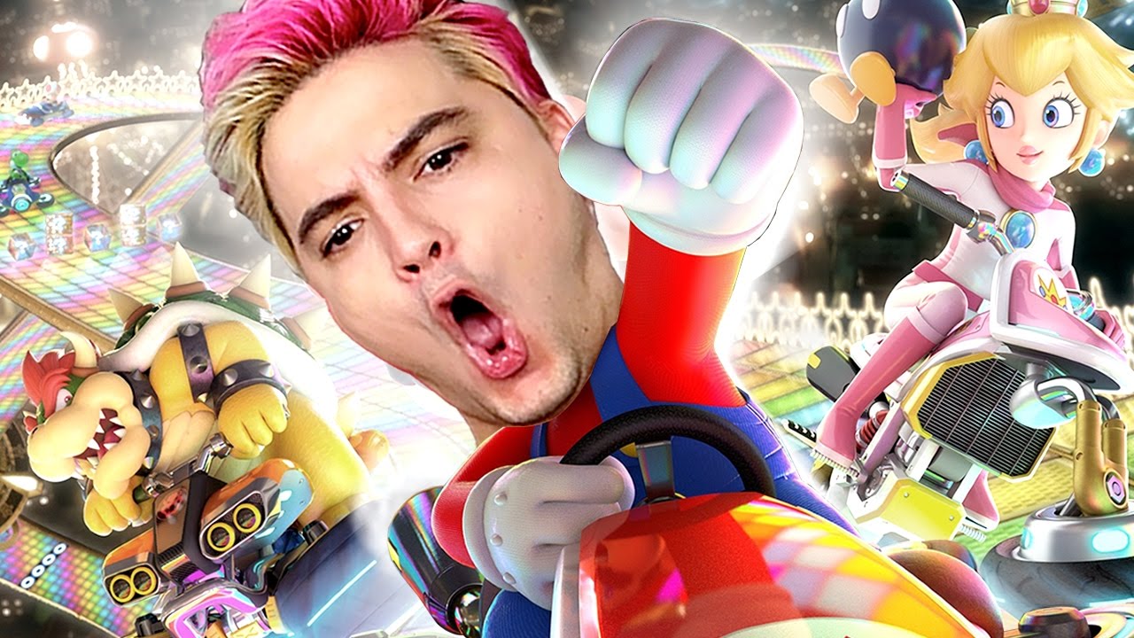 QUERO VER QUEM ME GANHA! - MARIO KART 8 [+13]