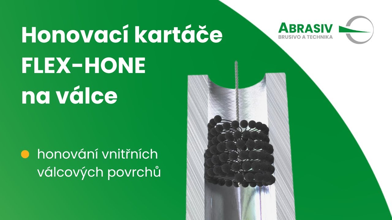 FLEX-HONE - honovací kartáče na honování válců