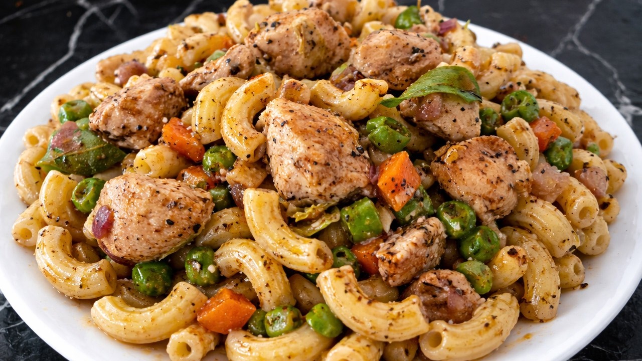 Restaurant Style Chicken Pasta | One Pot Chicken Pasta Indian | चिकन पास्ता रेसिपी इंडियन स्टाइल