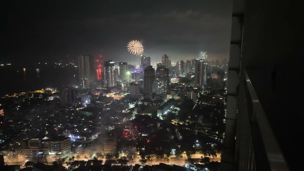 【年末年始 マニラの花火】 2025大晦日～2026元旦