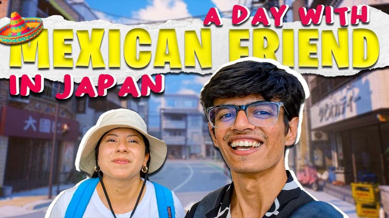 A Day with My Mexican Friend in Japan! Epic Cultural Clash & Adventures 🇲🇽🇯🇵