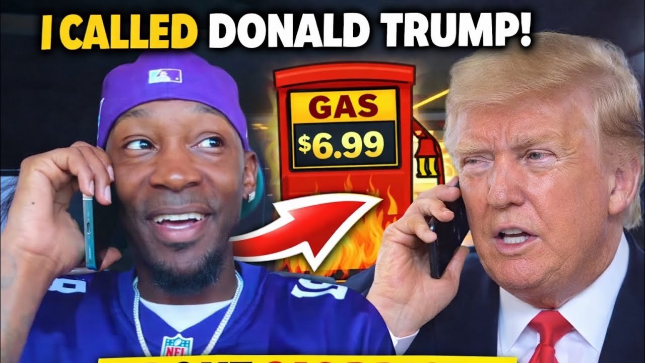 Звонок Дональду Трампу по поводу роста цен на бензин.
