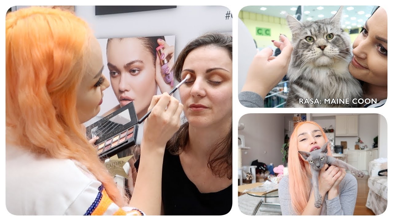 VLOG | Expozitie de pisici. Sofisticat. Primul machiaj. Colete pentru voi. Eveniment Cupio.