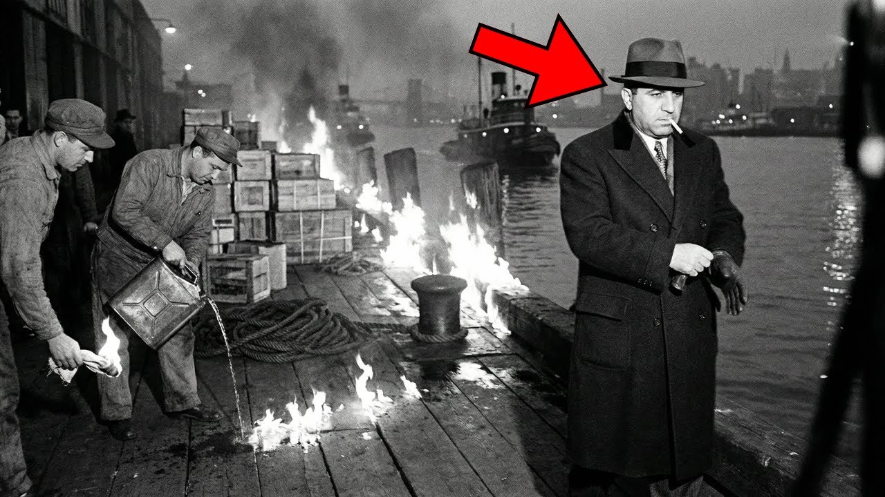 A Dock Boss Refused to Pay Tax to Albert Anastasia — His Pier Went Up in Flames That Night