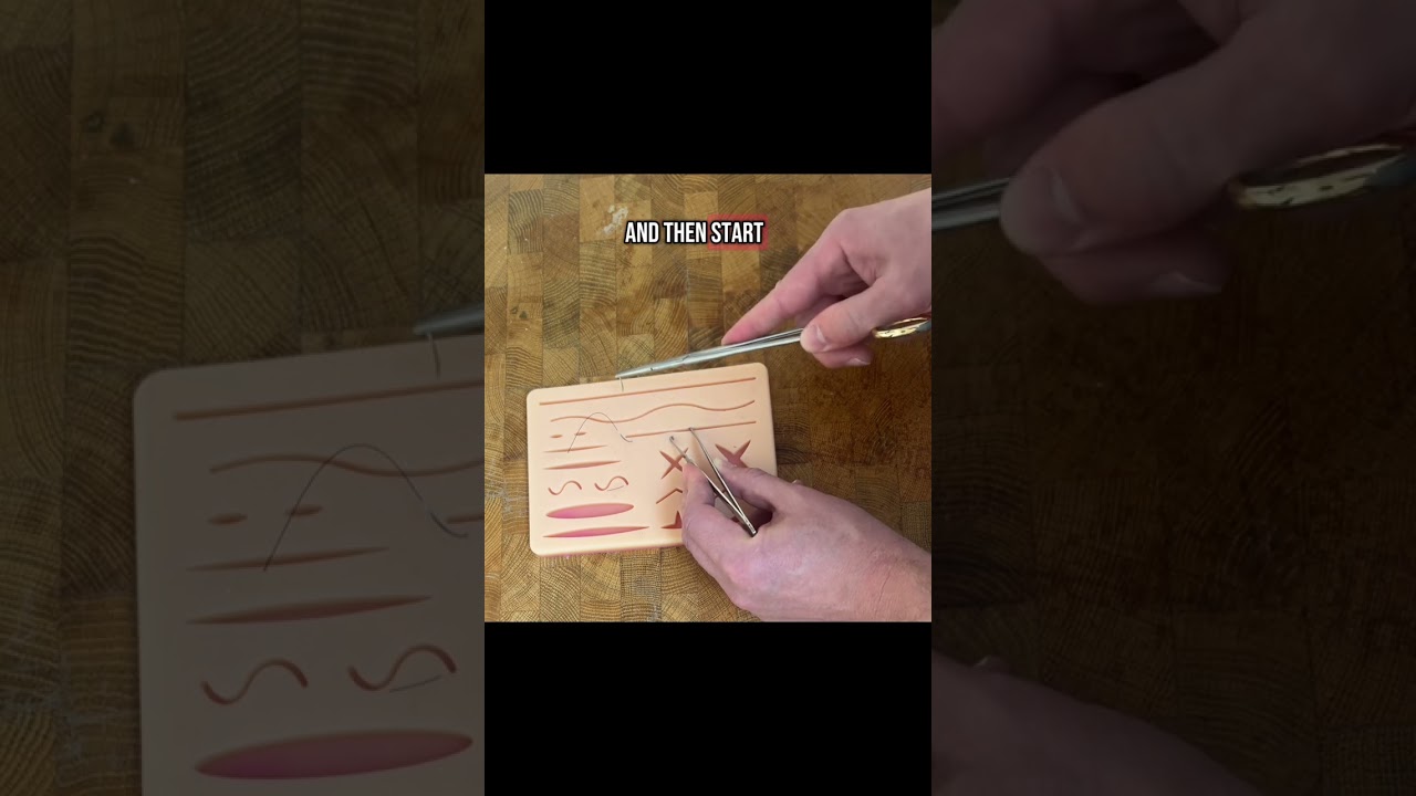 Surgical Palming with Left hand