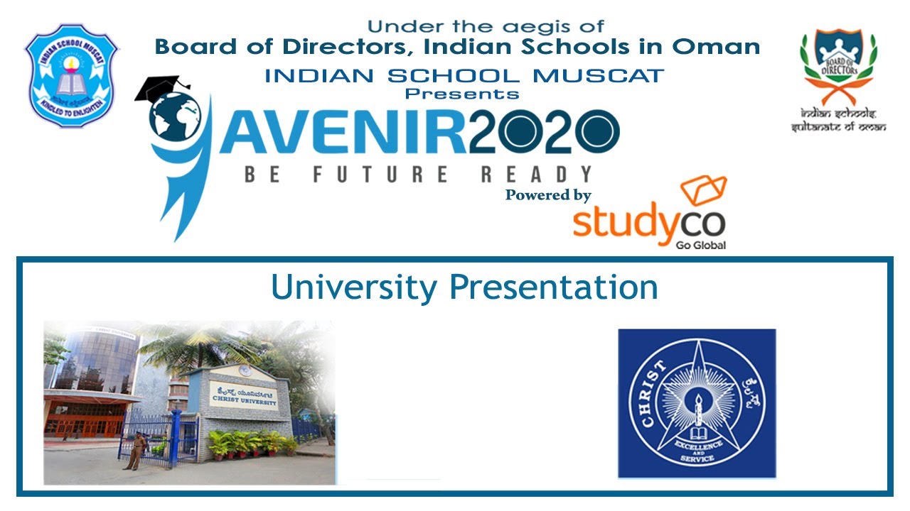 Presentation by Christ University, India