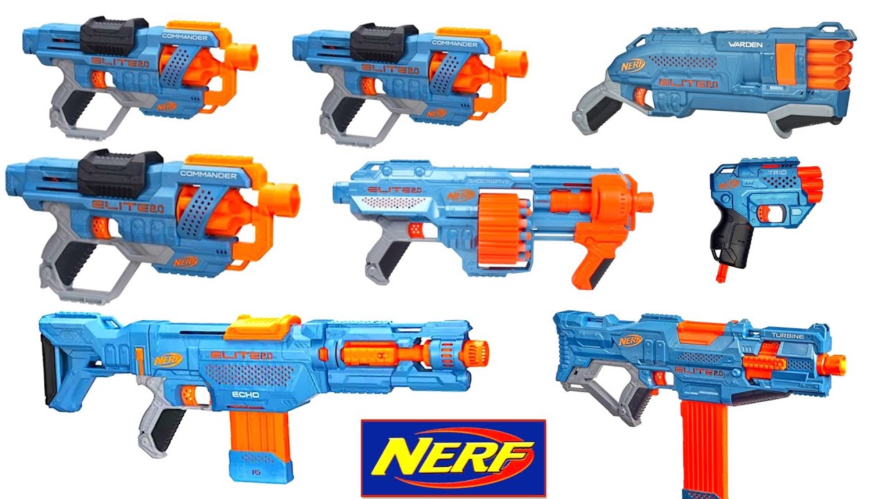 NERF ARMORY — Элитное оружие Nerf 2.0