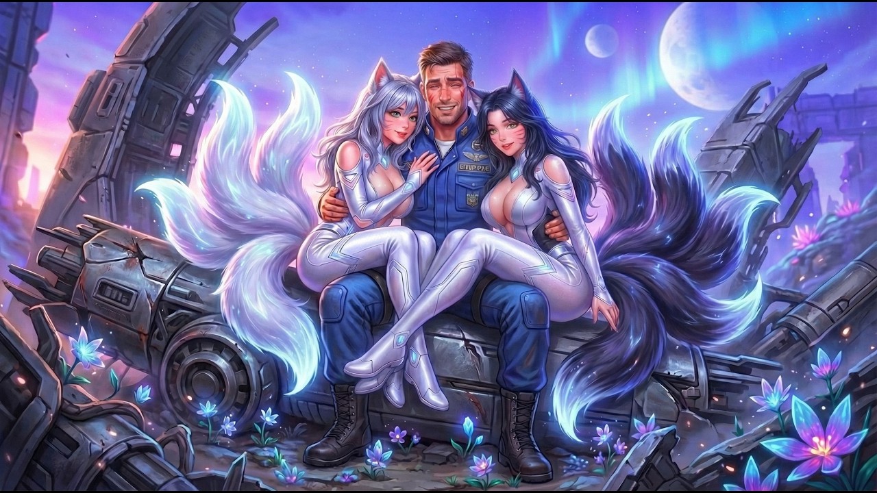 He Pulled 2 Fox Sisters From Ruins — Now This Space Veteran Has Two Brides?! | Sci-Fi Stories