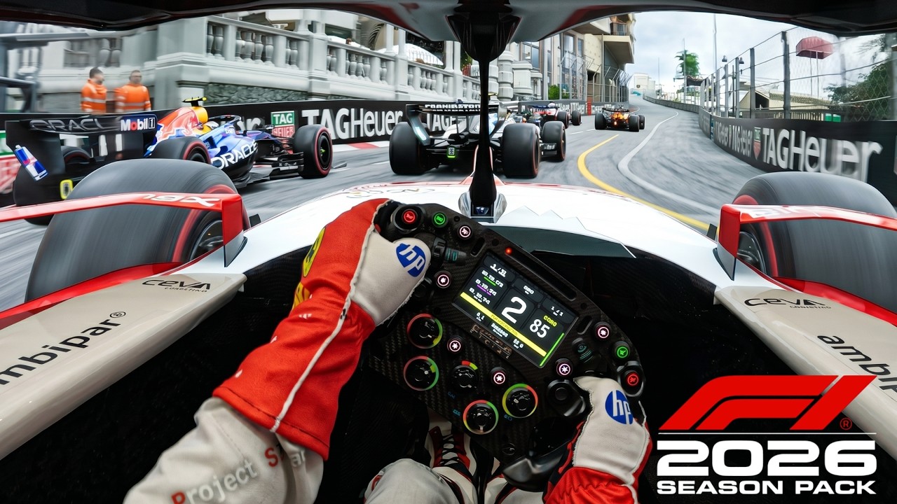F1 2026 DLC is HERE! First Race at Monaco GP | Lewis Hamilton