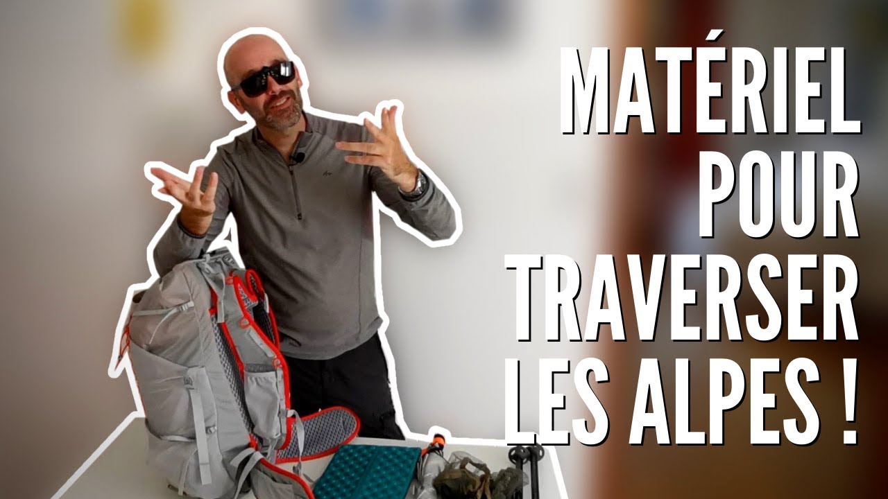 CONTENU de mon sac à dos pour TRAVERSER les ALPES (GTA 2020) 5,3kg