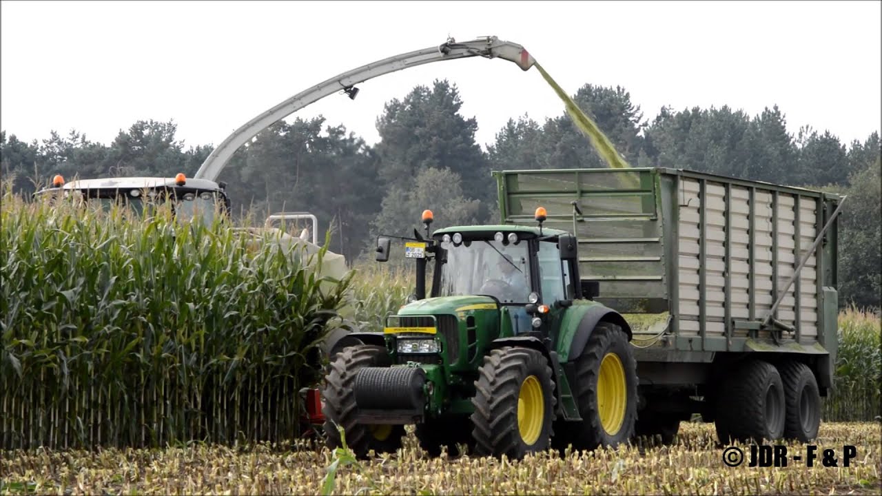 Maishäckseln 2015 mit dem Lohnbetrieb Brinkforth