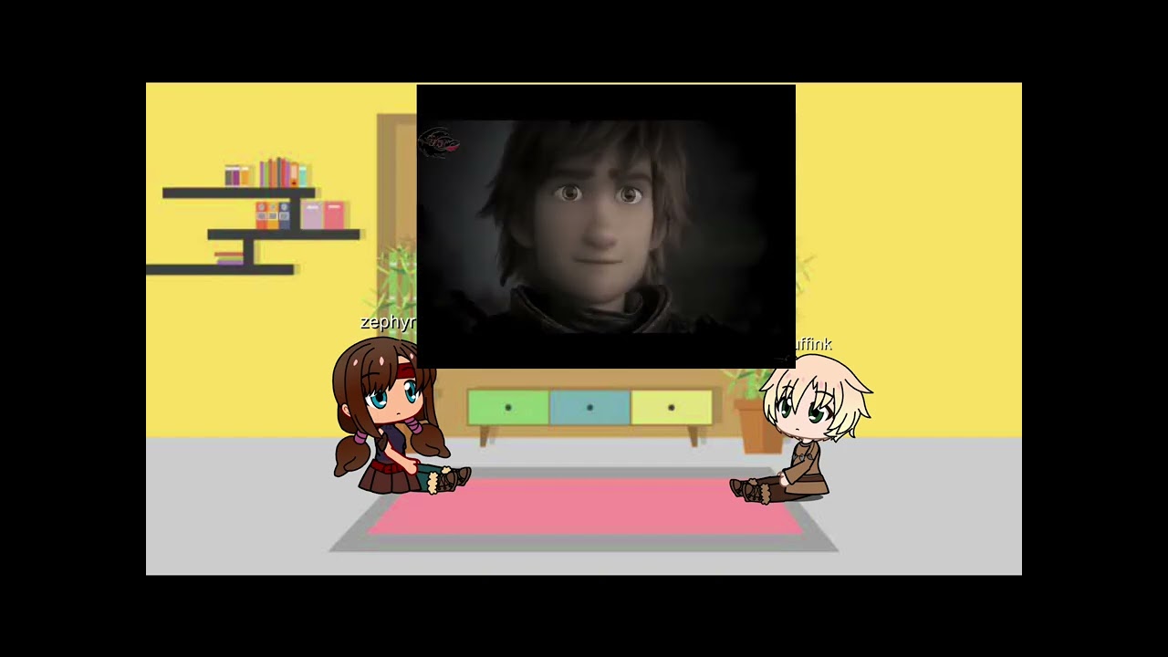 Httyd nuffink and zephyr react to their parents and the rest of the group
