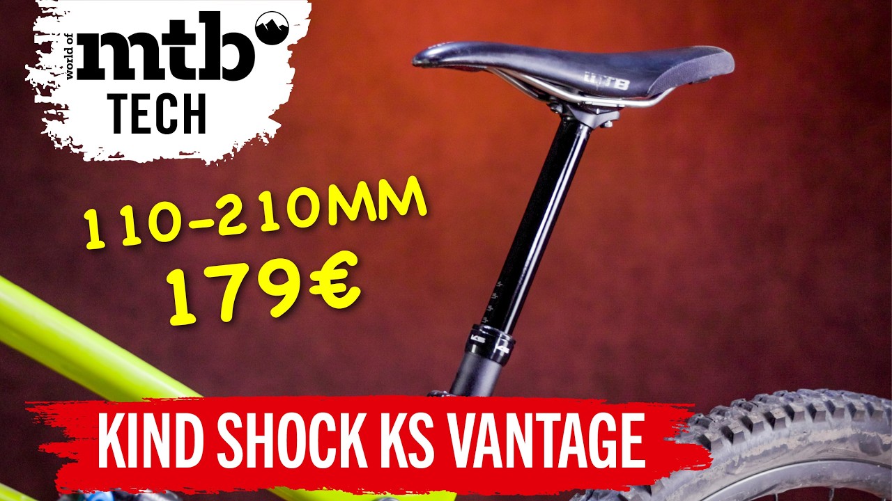 🚴&zwj;♂️ KindShock KS Vantage Variost&uuml;tze im Praxistest &ndash; Funktion, Montage & Fahrgef&uuml;hl