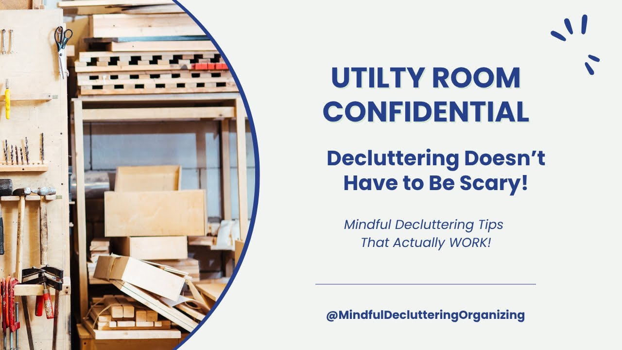 Utility Room Decluttering Makeover! 💥 Real Tips to Keep the Clutter Away!