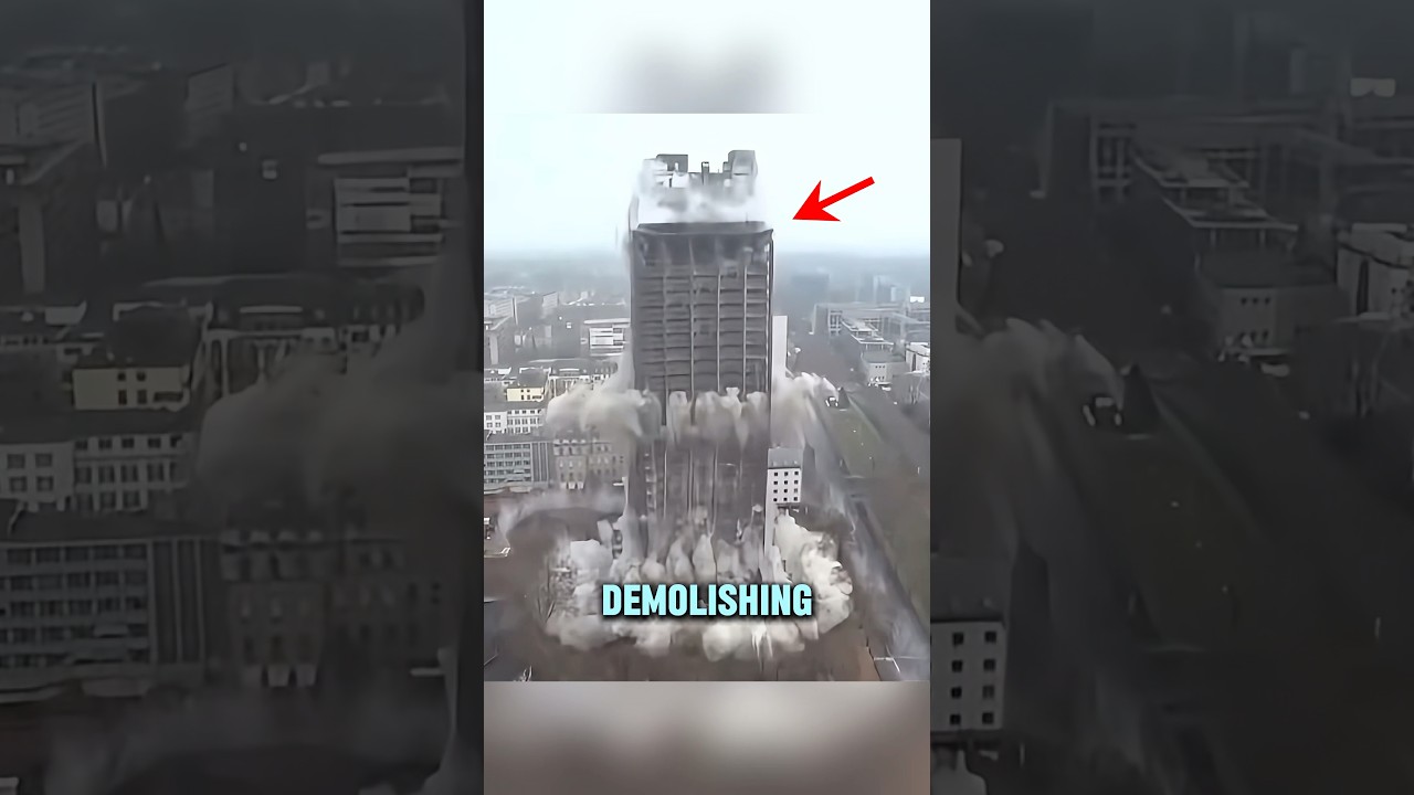 The Secret Way Of Demolishing Skyscrapers