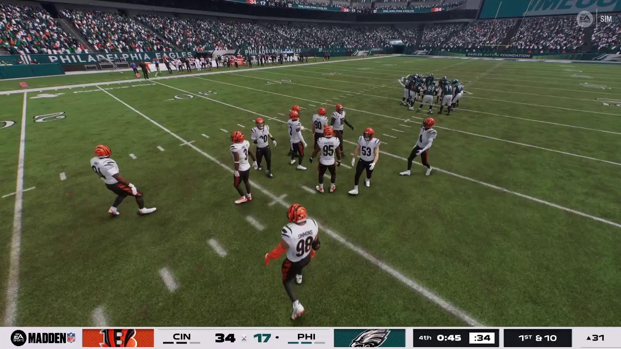 Bengals vs Eagles